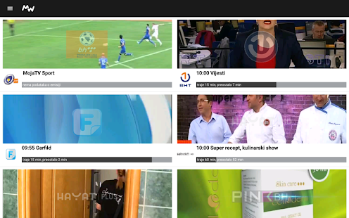 Moja webTV Screenshot