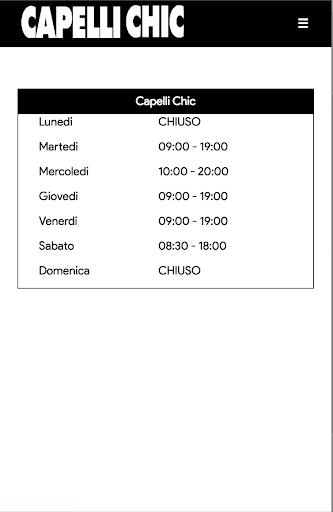 Capelli Chic Screen 3
