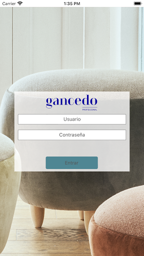 Android application GANCEDO PROFESIONAL screenshort
