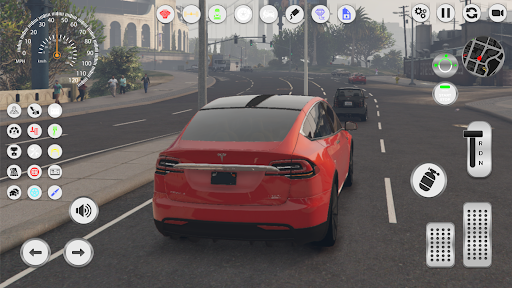Tesla Model X: Future Racing Screen 2