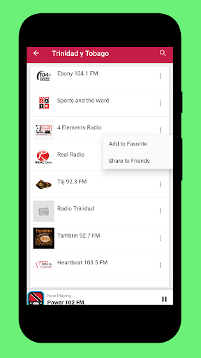 Radio Trinidad and Tobago FM Screen 3