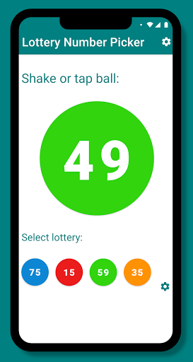 Android application Lottery Number Picker screenshort