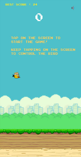 Android application Birdy bird - fun arcade game screenshort