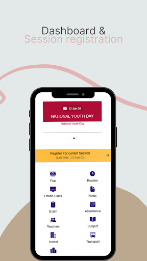 Android application KEMS BOARDING SCHOOL HINDAUN screenshort
