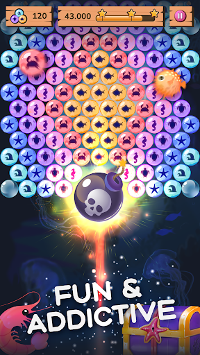 Bubble Shooter Sea Pop Puzzle Screen 2