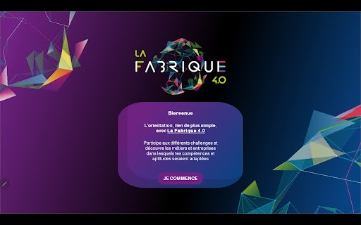Android application Le jeu - La Fabrique 4.0 screenshort