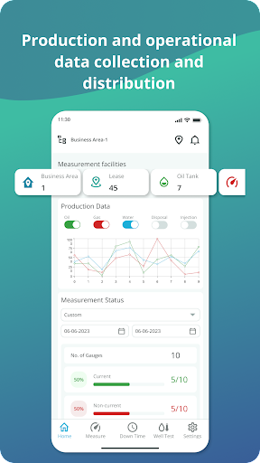 Android application inerG Field Pulse screenshort