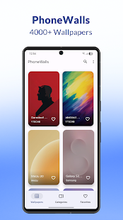 PhoneWalls - Stock Wallpapers Screenshot