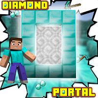 Diamond Portal Mod for Minecraft PE