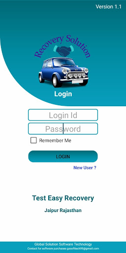 Android application Recovery Solution screenshort