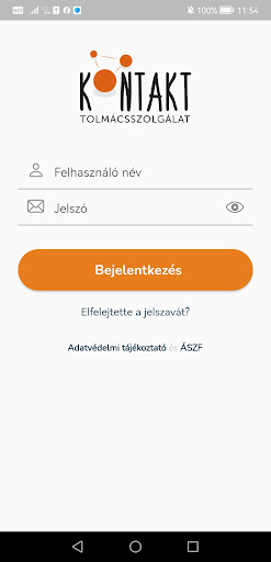 KONTAKT videótolmácsolás Screen 2