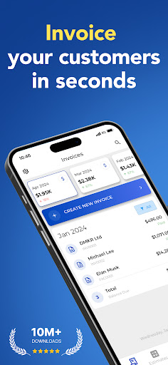 Invoice Maker - Invoice Fly Screenshot 1 - AppWisp.com