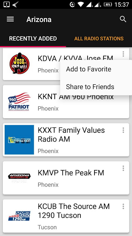 Arizona Radio Stations - USA - 7.6.4 - (Android)