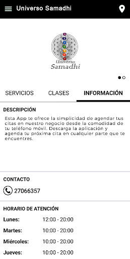 Android application Samadhi screenshort