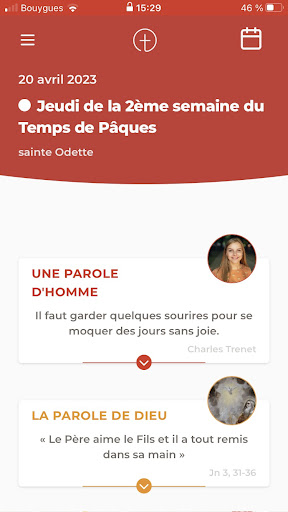 Android application Carpe Deum screenshort