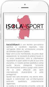 Isola 24 Sport