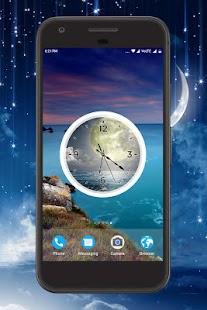Moonlight Clock Live Wallpaper Screenshot
