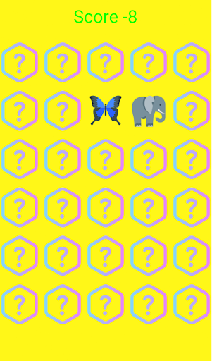 Memory Game Screen 2