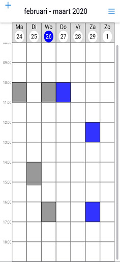 LTC Eindenhout trainingsapp Screen 2