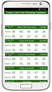 Green Lotto Results