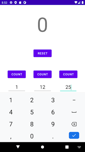 variable counter Screen 2