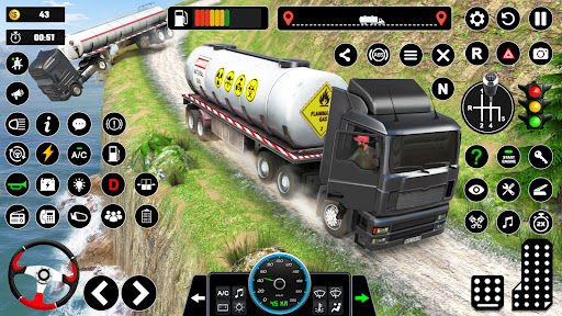 Oil Truck Driving Games Mod No All ADS