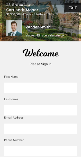 Android application CORE Open House screenshort