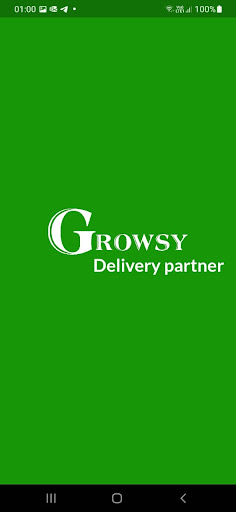 Android application Growsy Delivery Partner screenshort