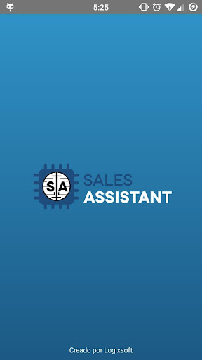 Android application SalesAssistant screenshort