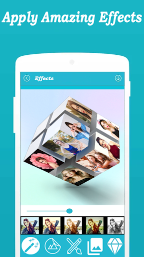 3D Cube PhotoFramePhotoEditor Screen 3