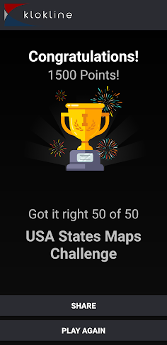 50 USA States Maps Challenge - Screenshot 4