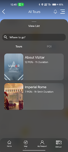 VizitAR - Immersive Experience Screen 3