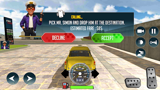 US Taxi Car Driving: Taxi Game screenshot 6