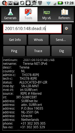 IPv6 and More Screen 3