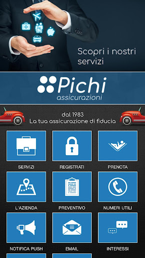 Android application Pichi Assicurazioni screenshort