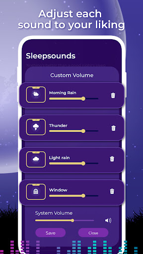 White Noise Sleep Meditation Screen 3