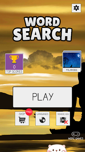 English Word Search Screen 2