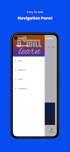 U WILL Learn App Screen 2