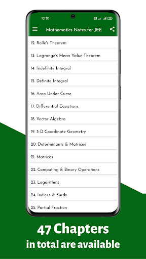 Maths Notes for JEE Offline