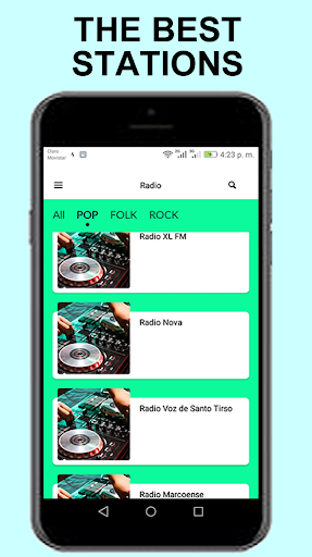 Android application Radio Nova screenshort