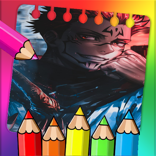 Jujutsu Keisen Coloring Book