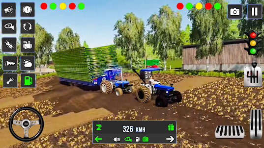 Indian Tractor driving game