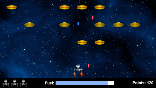 Android application SpaceMania screenshort