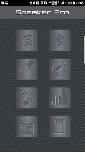 Android application Speaker Pro screenshort