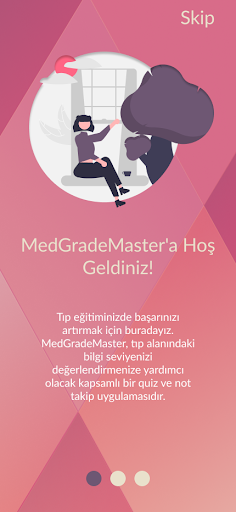 Android application MedGradeMaster screenshort
