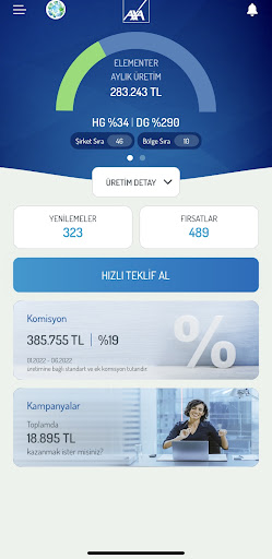 AXA Acentem Screen 3
