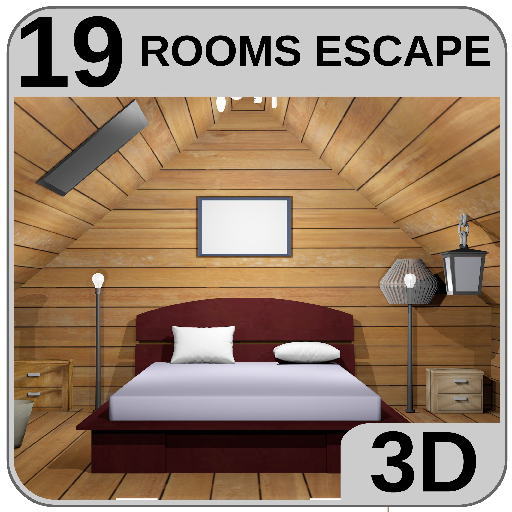 3D Escape Games-Puzzle Rooms 4 logo