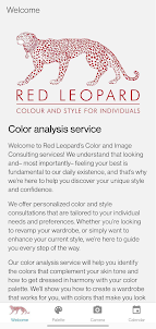 Red Leopard - colour analysis