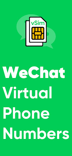 Android application Virtual Number for WeChat screenshort
