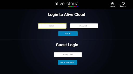 Android application Alive Cloud TV screenshort